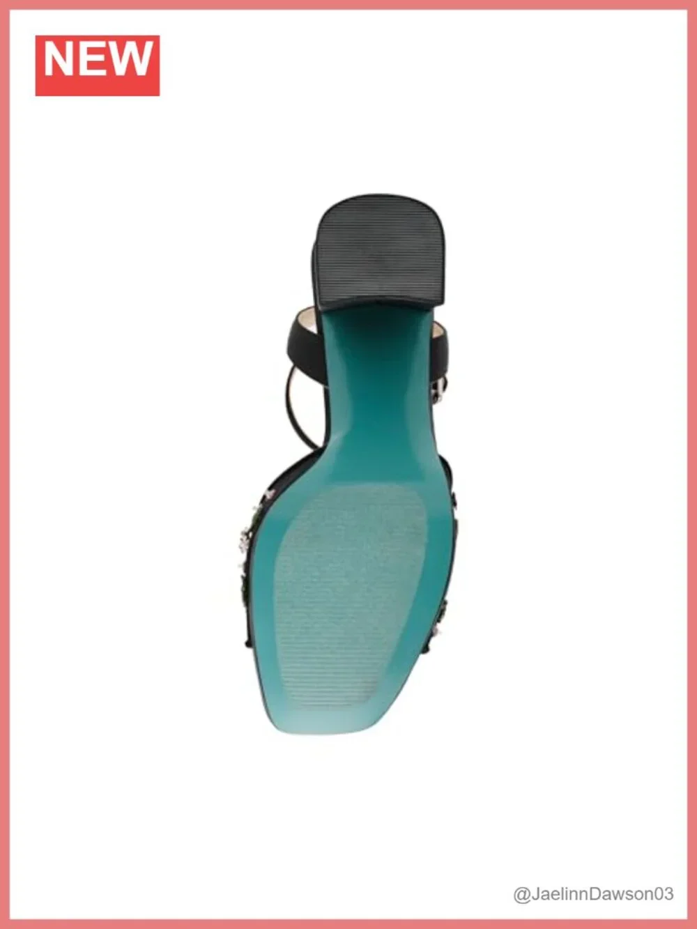 Block Heel Platform Sandals with Adjustable Floral Strap, 3.75